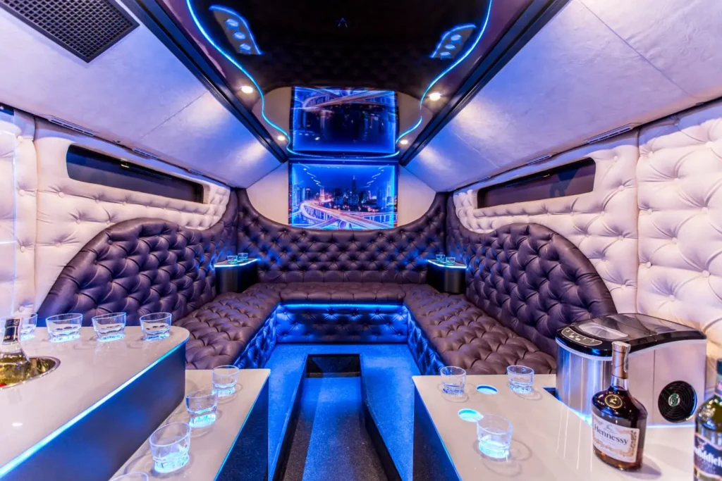 party limousine interior