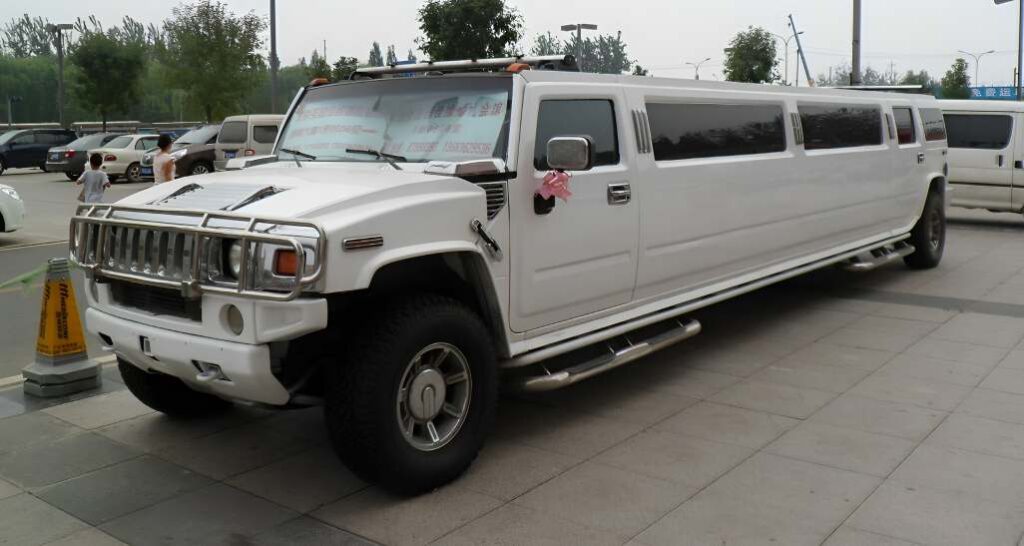 hummer h2 white stretch limo