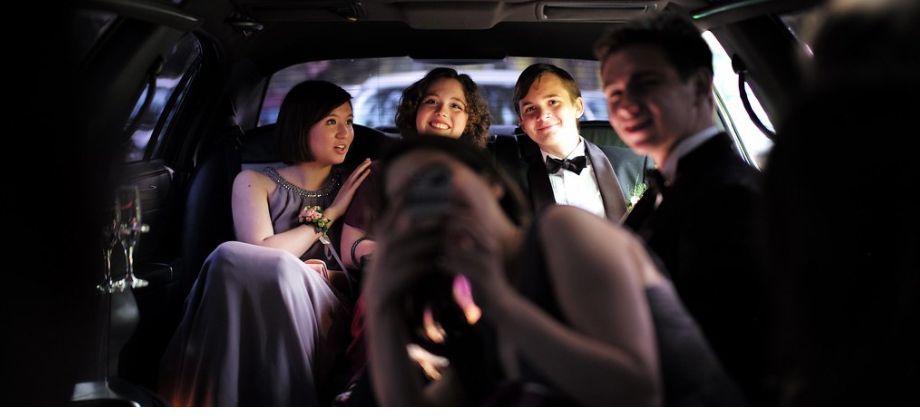 prom night limousine